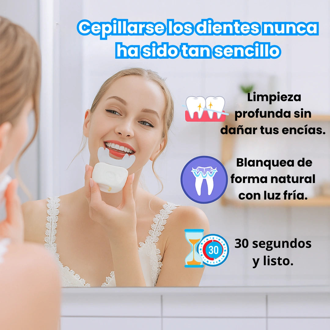 Dentabrush™ Pro: Cepillo Eléctrico Ultrasónico 360°