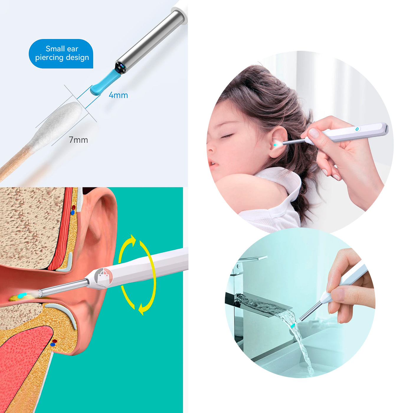 CleanEar Pro™: Limpieza Auditiva de Alta Precisión con Cámara Full HD + 2 REGALOS GRATIS🎁
