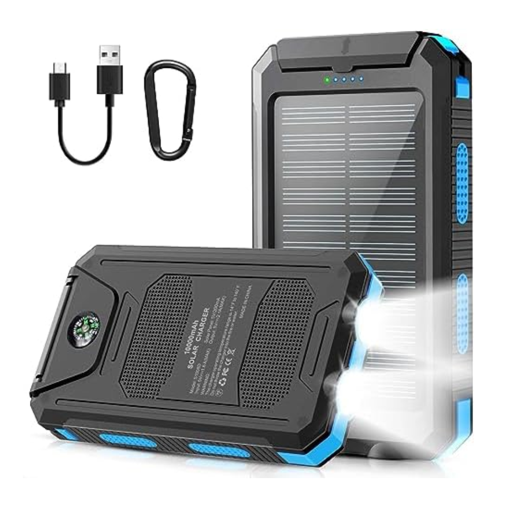 SolarGo™: Power Bank Solar + Parlante Bluetooth GRATIS 🎁