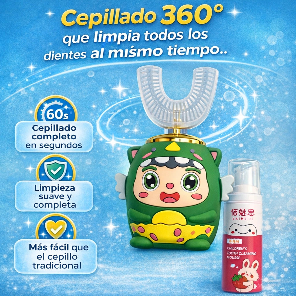 CepiKids™ | Adiós peleas al cepillarse + ESPUMA GRATIS 🎁