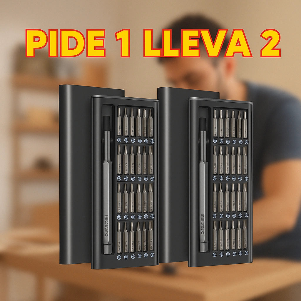 Kit Precisión Pro | 24 piezas intercambiables PIDE 1 & LLEVA 2