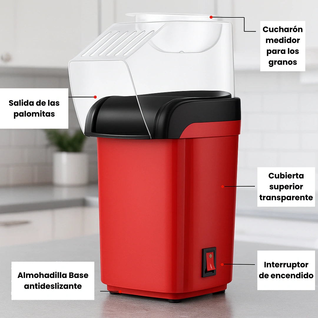 Magic Popcorn™: Crispetera + LICUADORA PORTÁTIL GRATIS 🎁