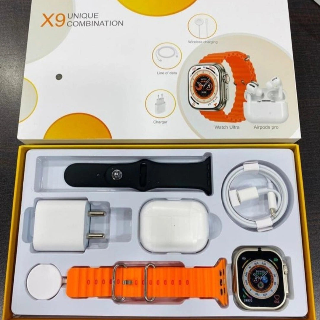 Kit Smartwatch Pro 6 en 1