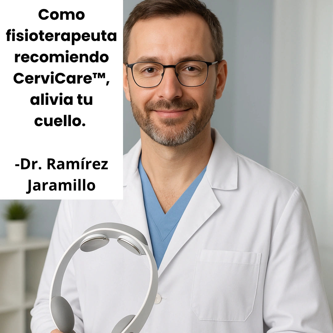 CerviCare™ | Masajeador Cervical Inteligente PIDE 1 & LLEVA 2