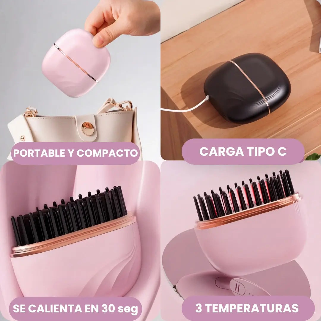Cero frizz en una pasada.