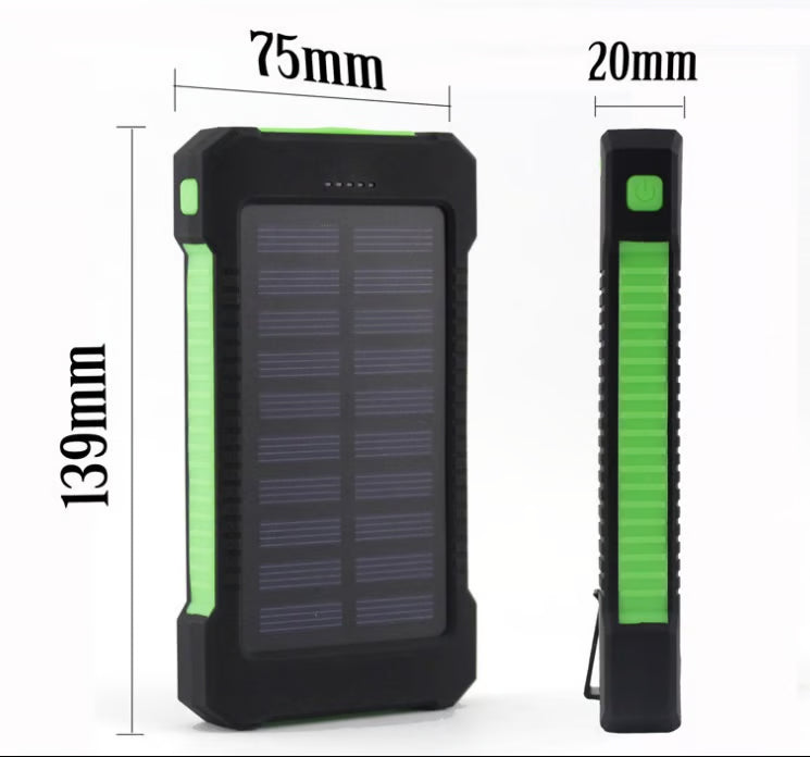 SolarGo™: Power Bank Solar + Parlante Bluetooth GRATIS 🎁